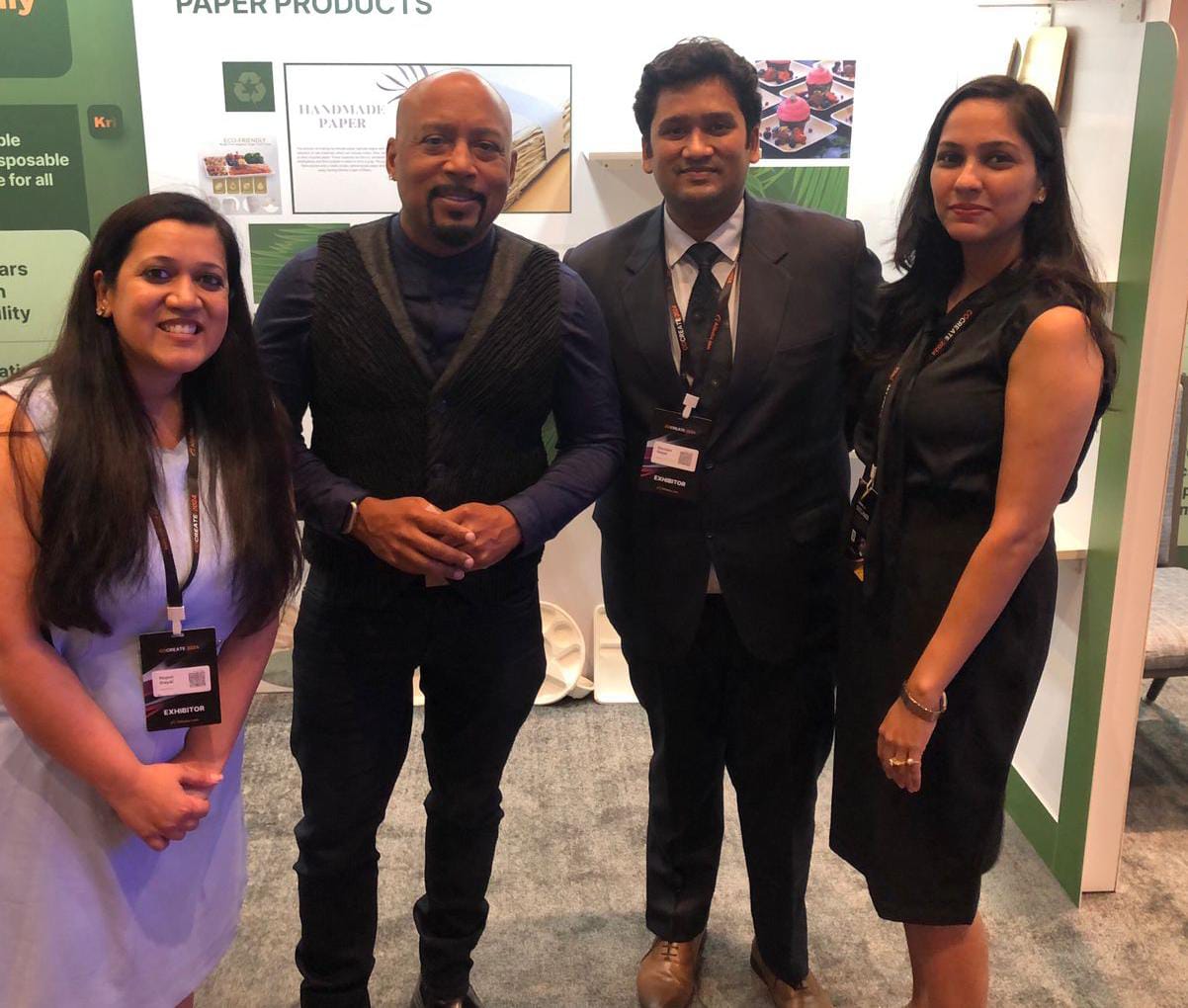 With Daymond John, Fubu